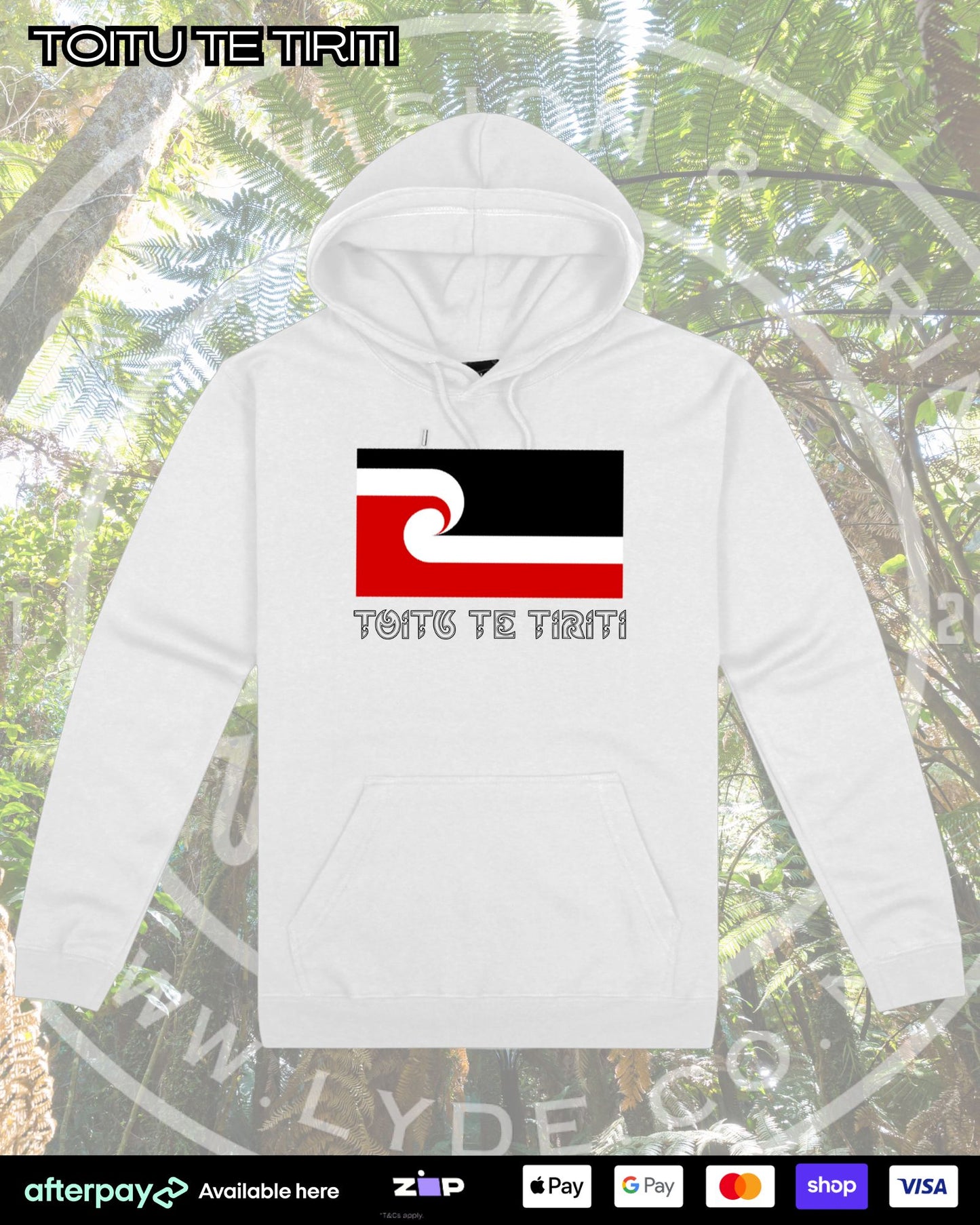 Tino Toitū Te Tiriti Hoodie (Adults)