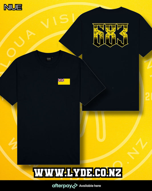 Niue Flag 683 T-Shirt