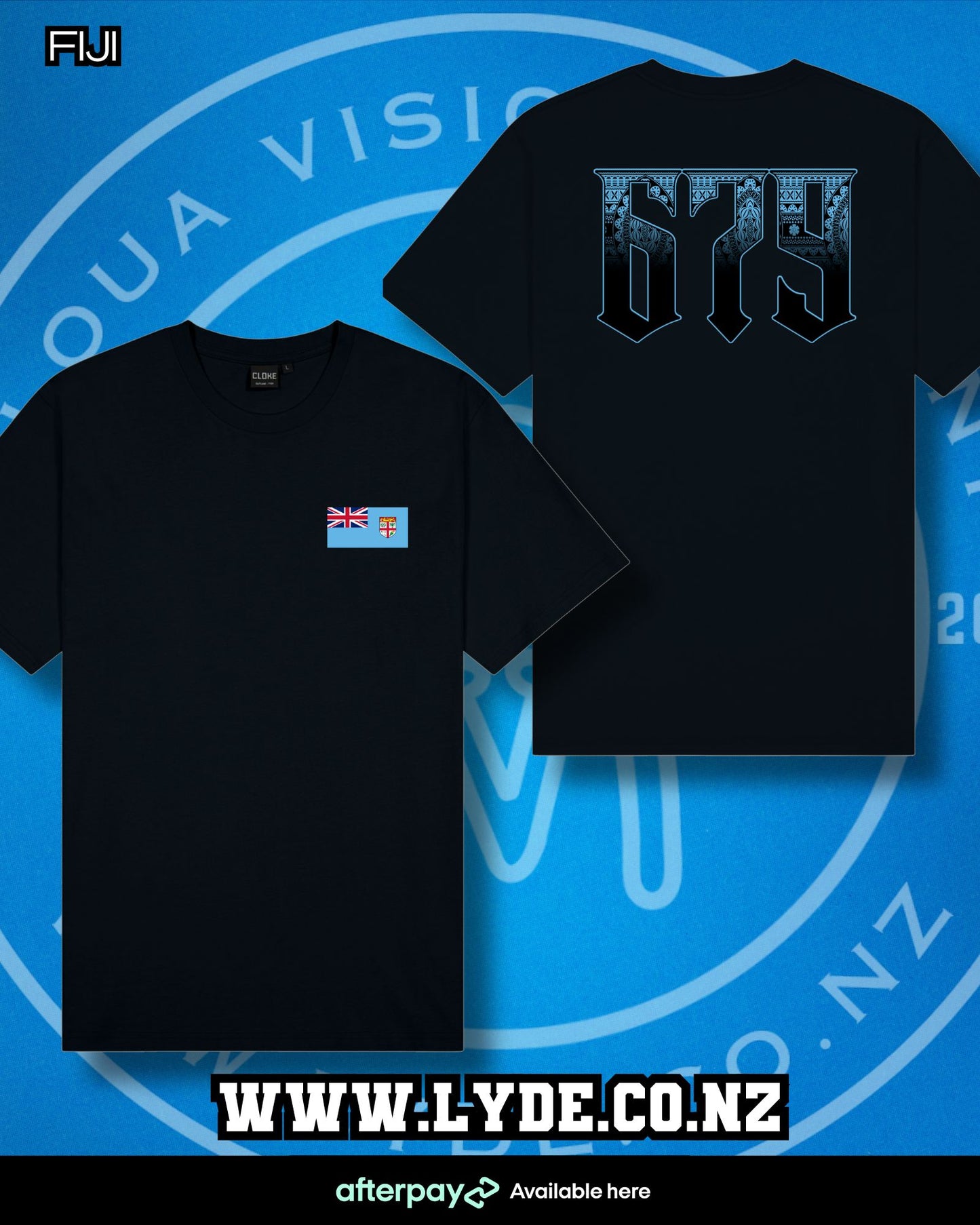 Fijian Flag 689 T-Shirt