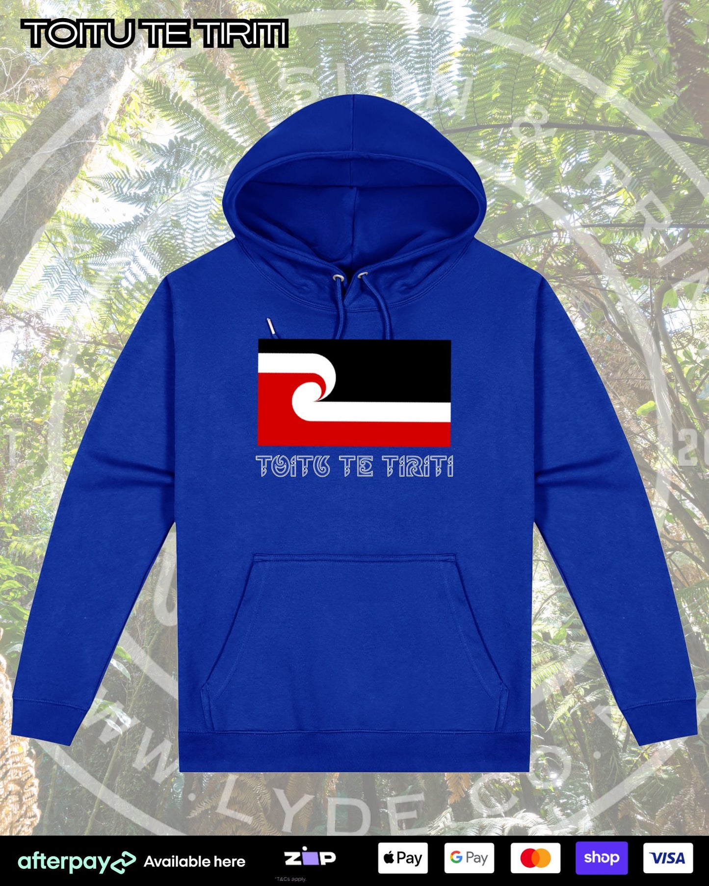 Tino Toitū Te Tiriti Hoodie (Adults)