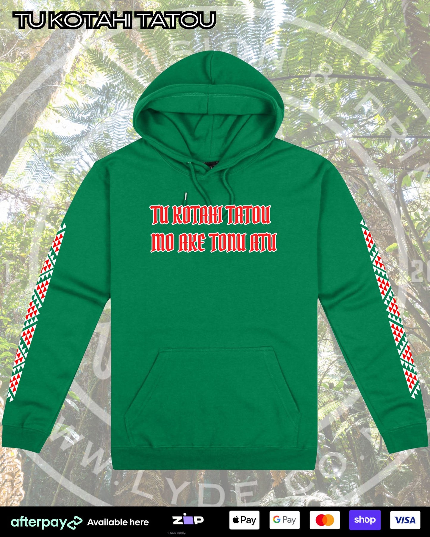 Tū Kotahi Tātou Hoodie (Adults)