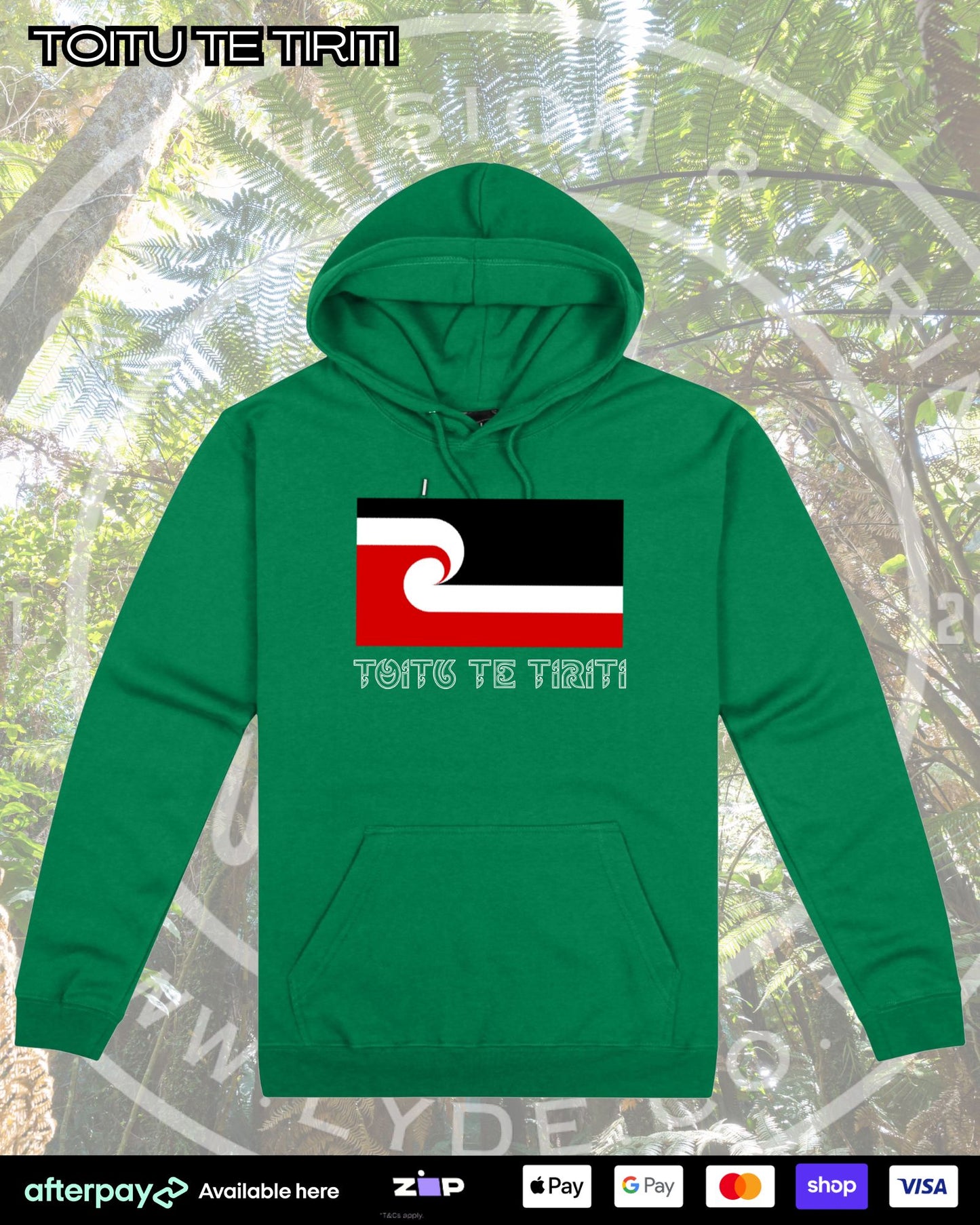 Tino Toitū Te Tiriti Hoodie (Adults)