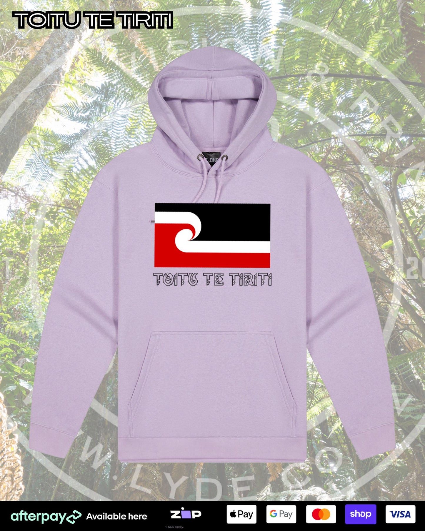 Tino Toitū Te Tiriti Hoodie (Adults)