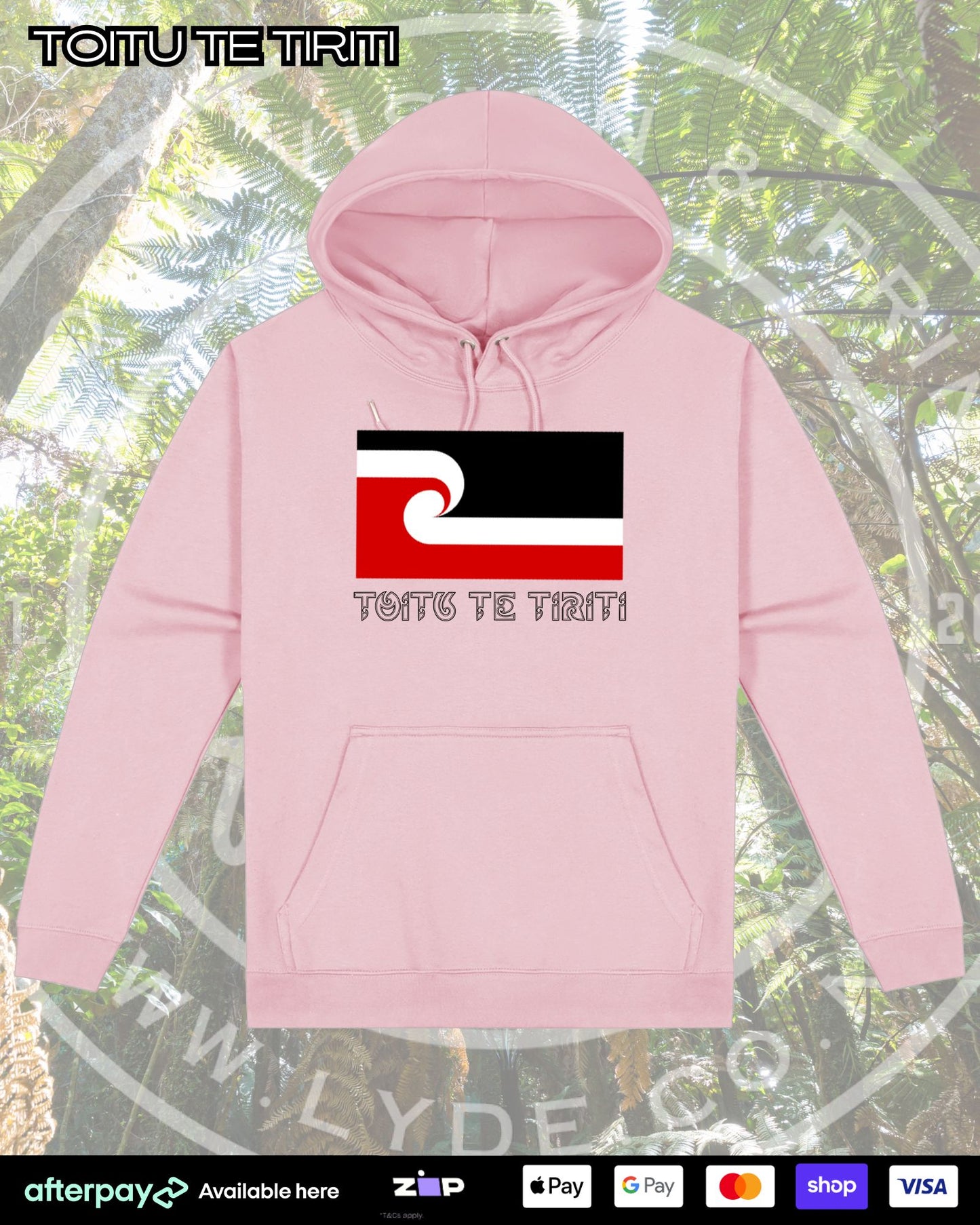 Tino Toitū Te Tiriti Hoodie (Adults)