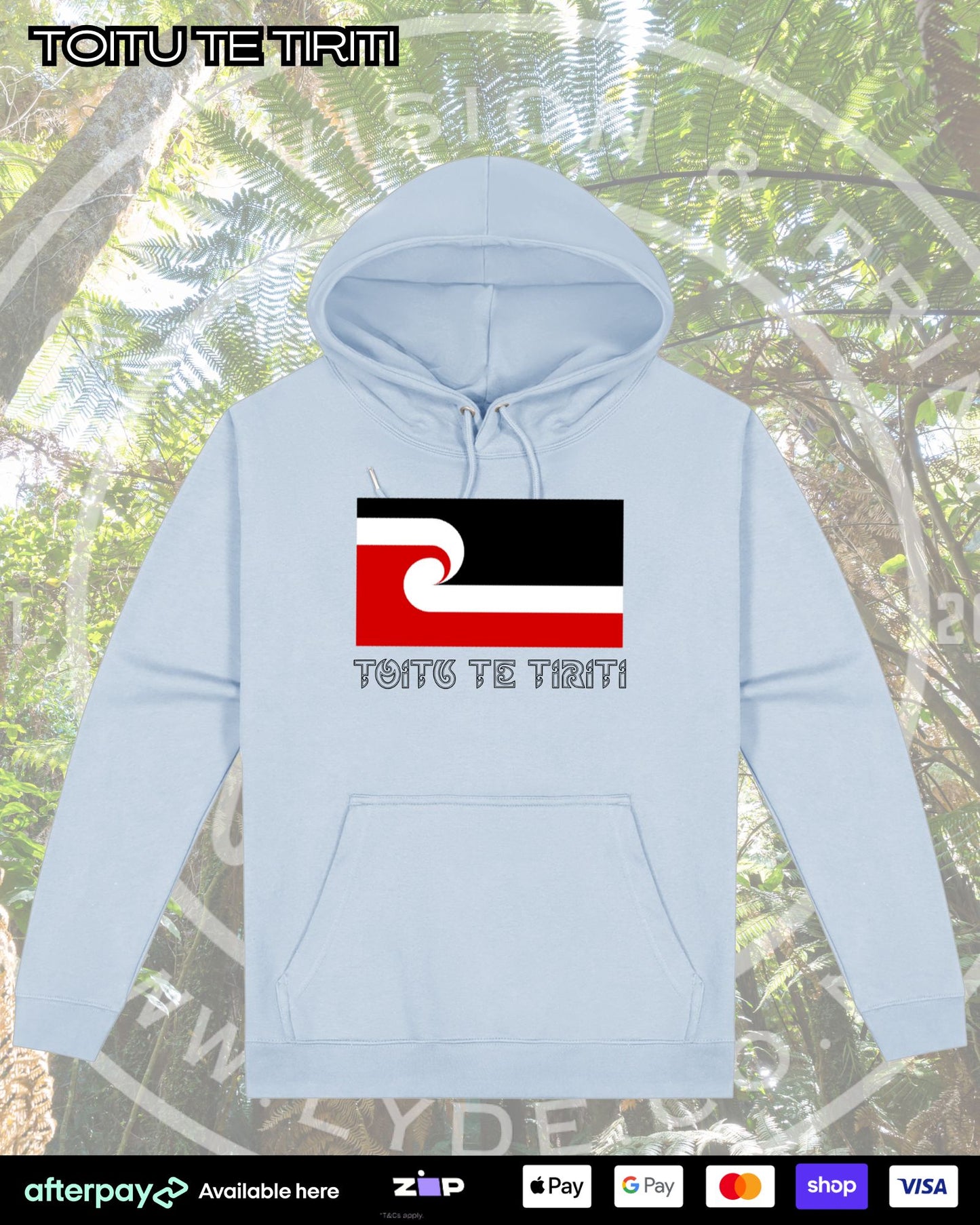 Tino Toitū Te Tiriti Hoodie (Adults)