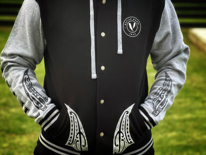 Native Maori Letterman Jacket