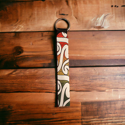 Māori Design Wrist Keyring