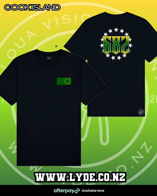 Cook Island Flag (Green Flag) T-Shirt