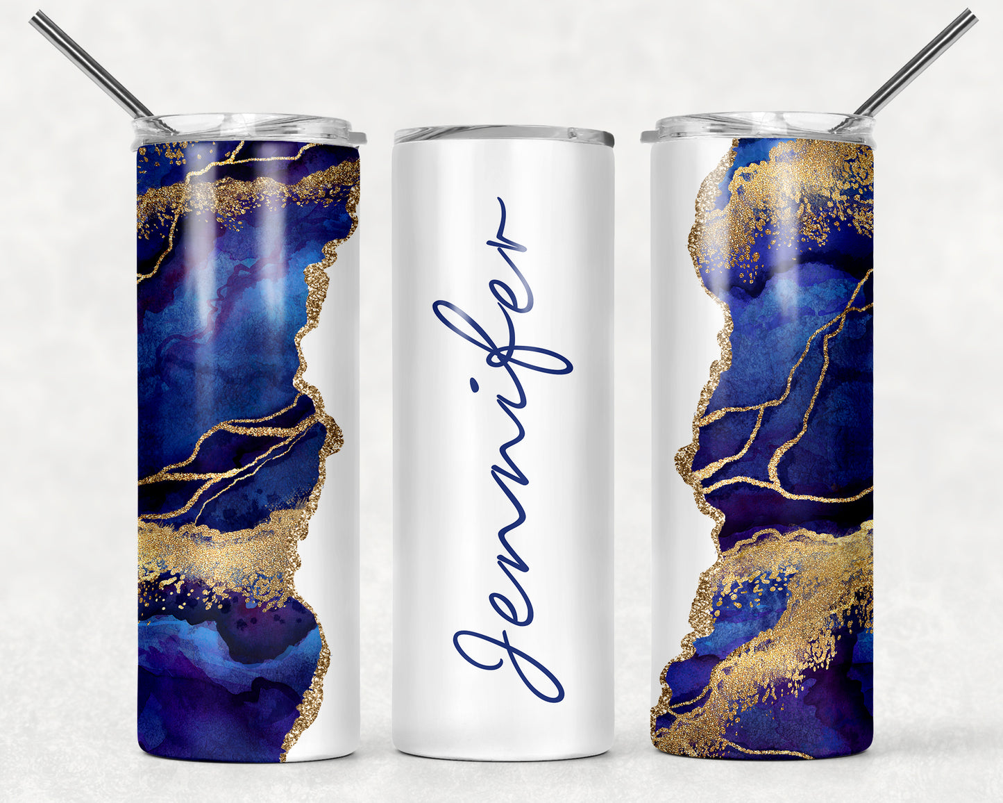 Tumbler 20oz Blue - [Custom Name]