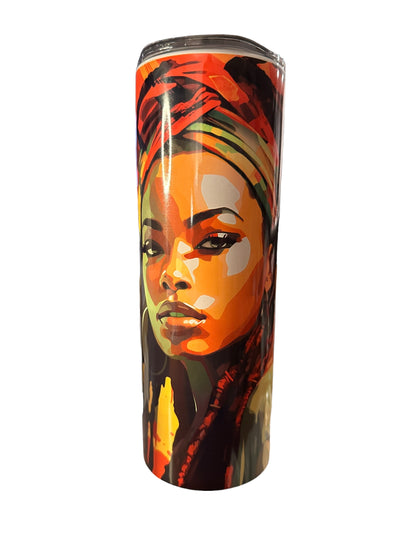 Zion Rasta Female 20oz Tumbler