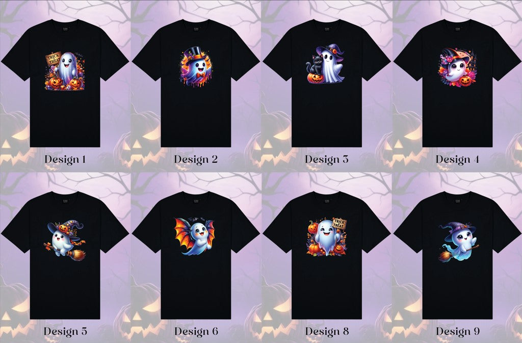 Cute Halloween Kids Tee's